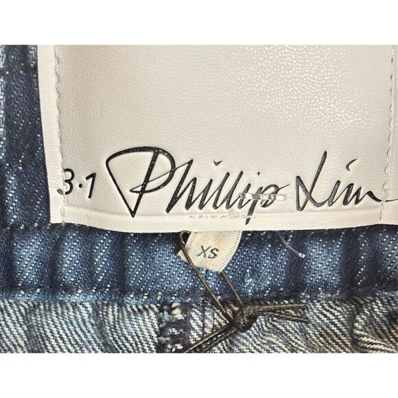 3.1 Phillip Lim Denim Boxer Short NWT Size XS - Picture 9 of 12